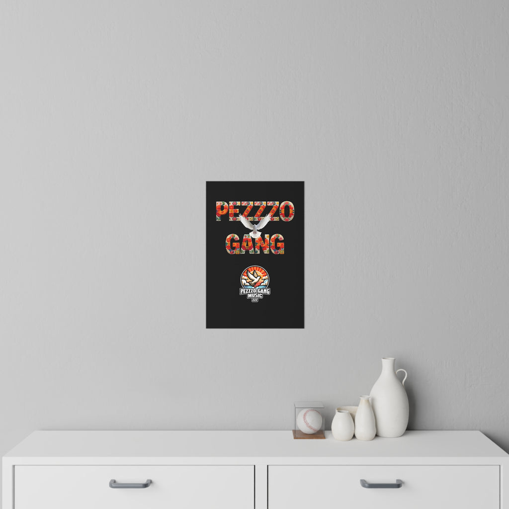 Wall Decal — Pezzzo Gang Music Orange Dove Poster