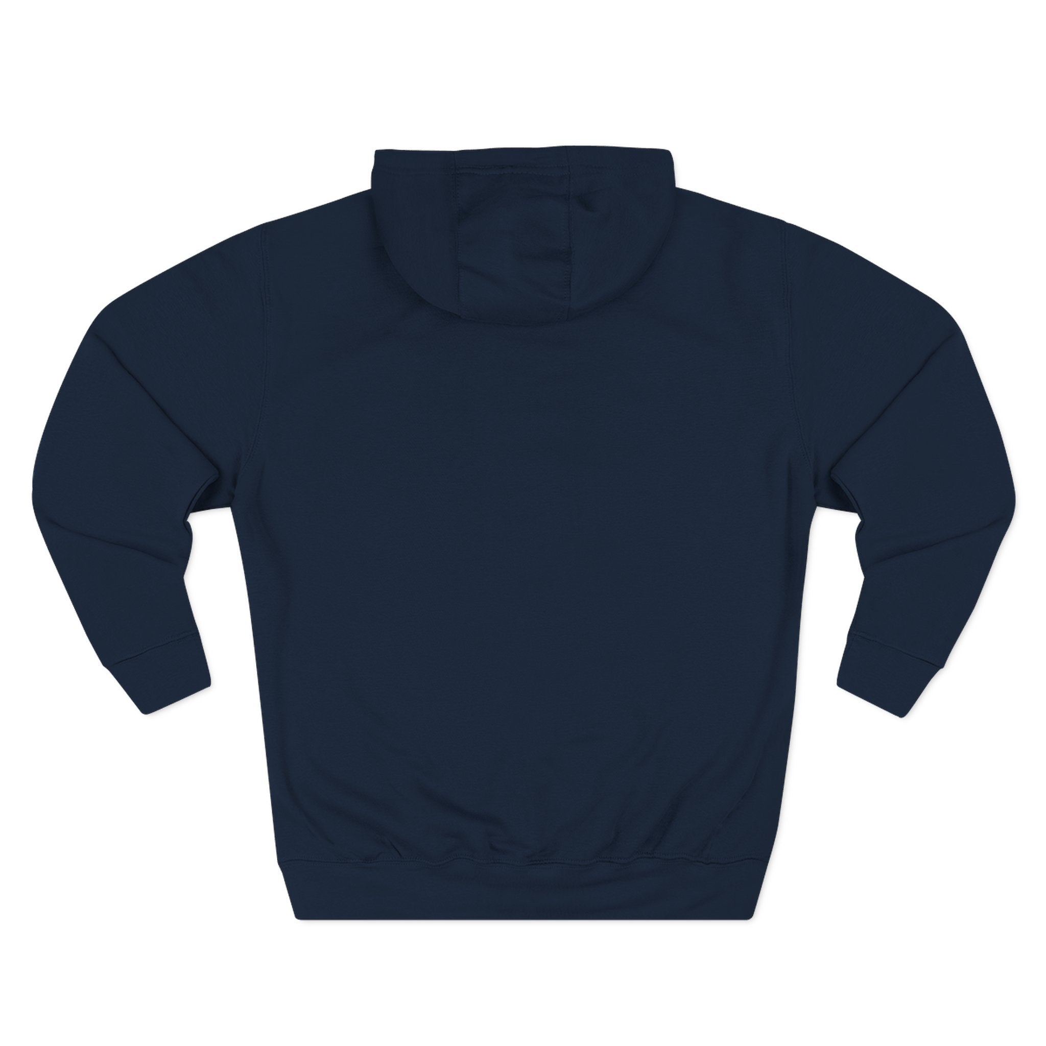 Raven & Dove Minimalist Hoodie — Small Chest Bird Graphic