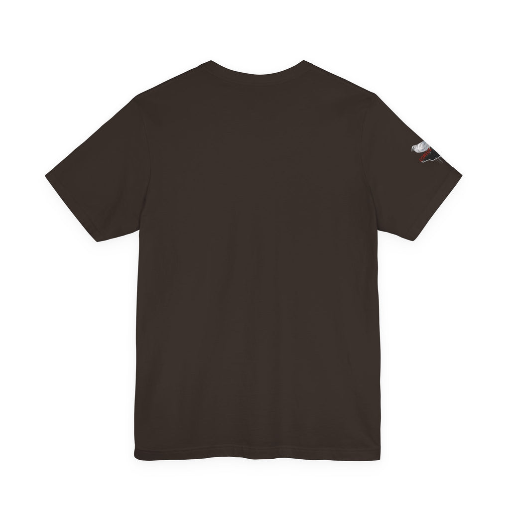 Murder Mystery Graphic Tee - "Not With The Flock. With The Murder."