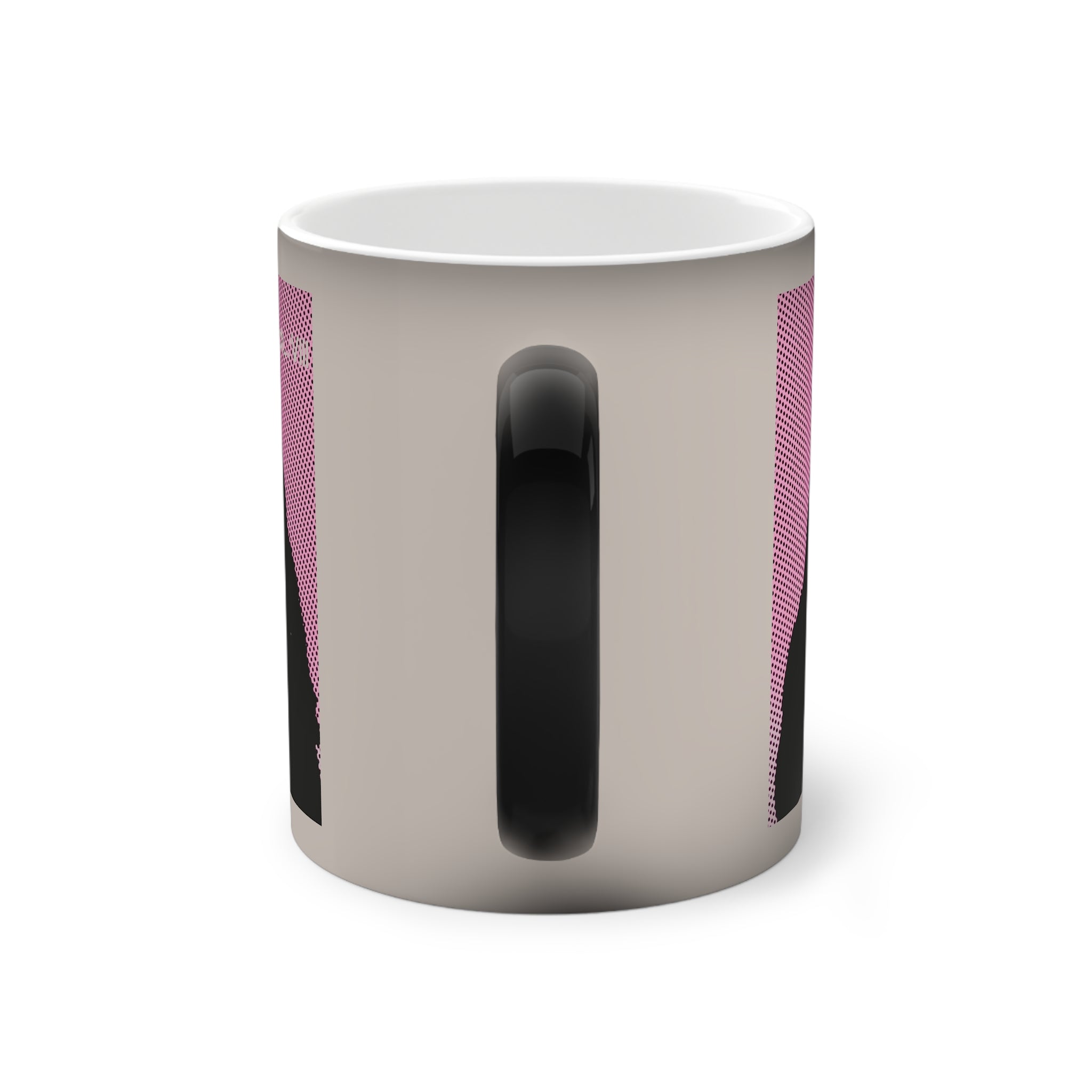 All My Friends Are Baddies by Factor VIII- Color-Changing Ghost Mug, Halloween Gift, Custom Coffee Cup, Unique Drinkware, Spooky Home Decor, Funhouse Vibes