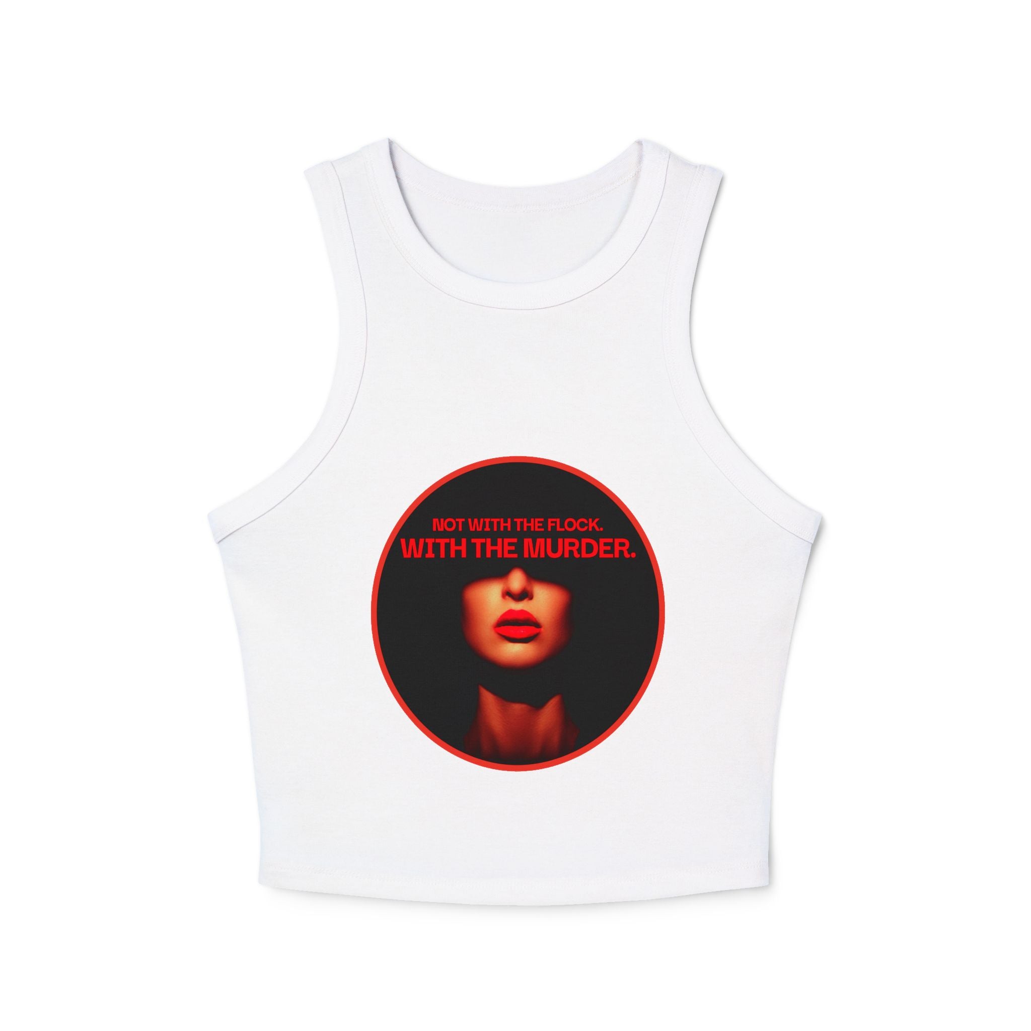 Not with the flock Racer Tank