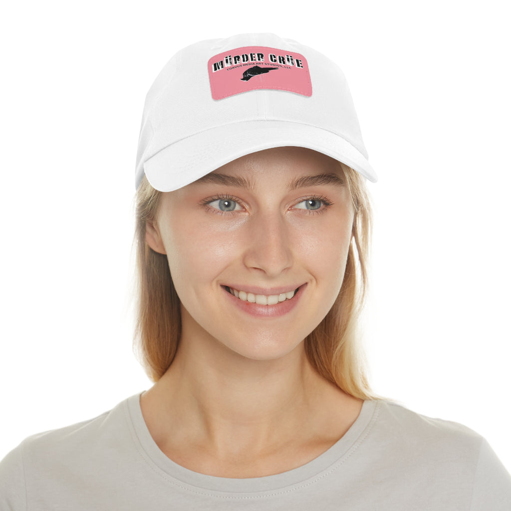 Mürder Crüe by Corvus- Dad Hat with Leather Patch - Perfect for Outdoor Adventures, Birthdays, and Everyday Wear, Casual Hat, Unique Gift, [...]