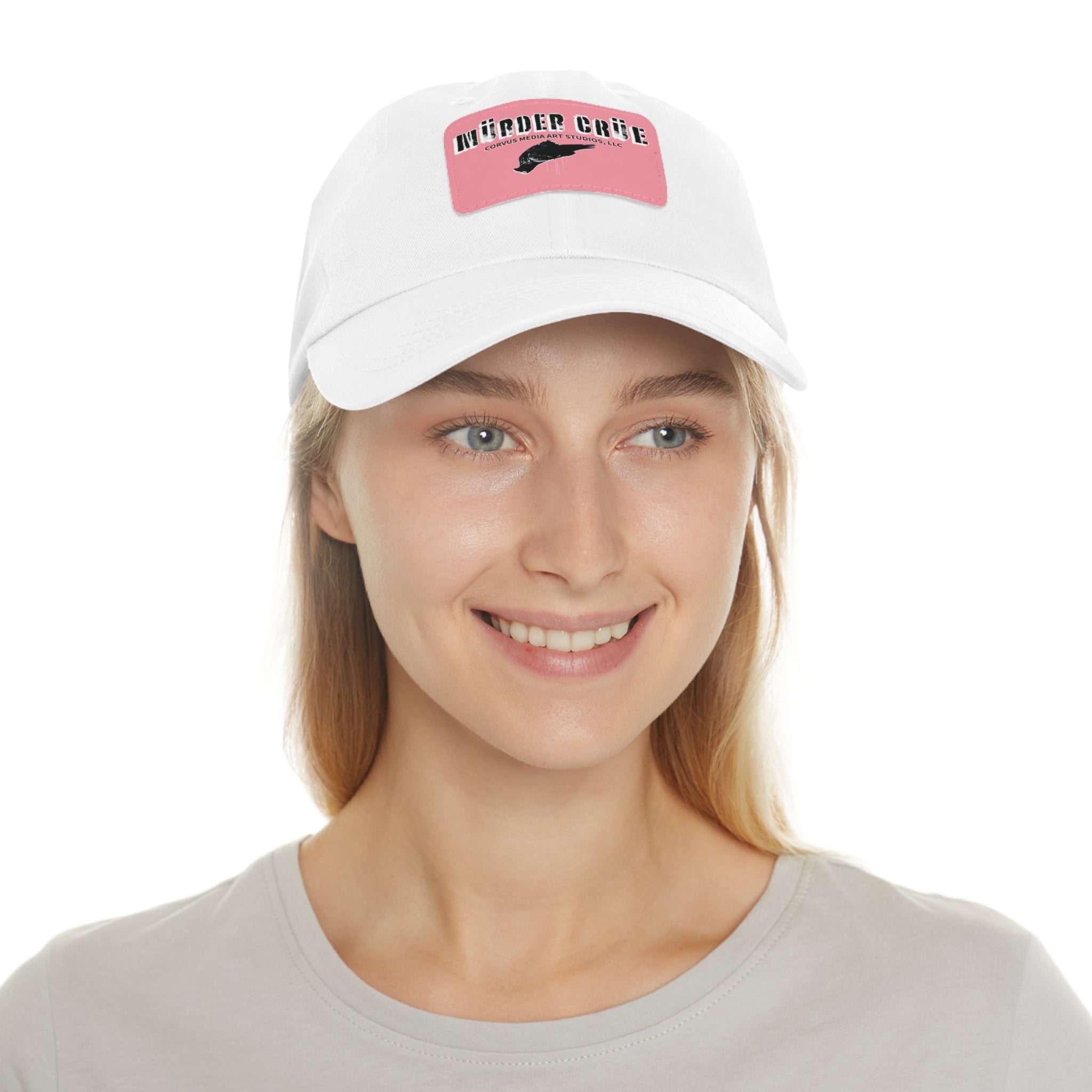 Mürder Crüe by Corvus- Dad Hat with Leather Patch - Perfect for Outdoor Adventures, Birthdays, and Everyday Wear, Casual Hat, Unique Gift, [...]