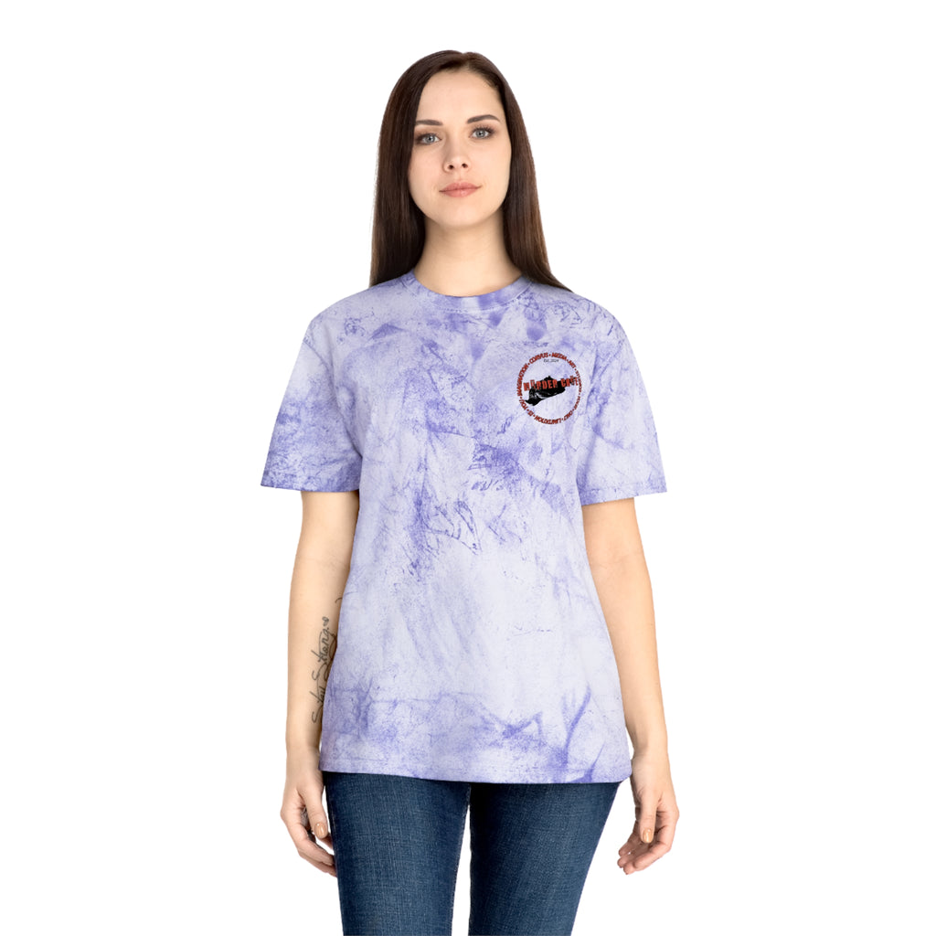 Mürder Crüe by Corvus- Color Blast Unisex T-Shirt, Artistic Tee, Unique Casual Wear, Creative Expression Apparel