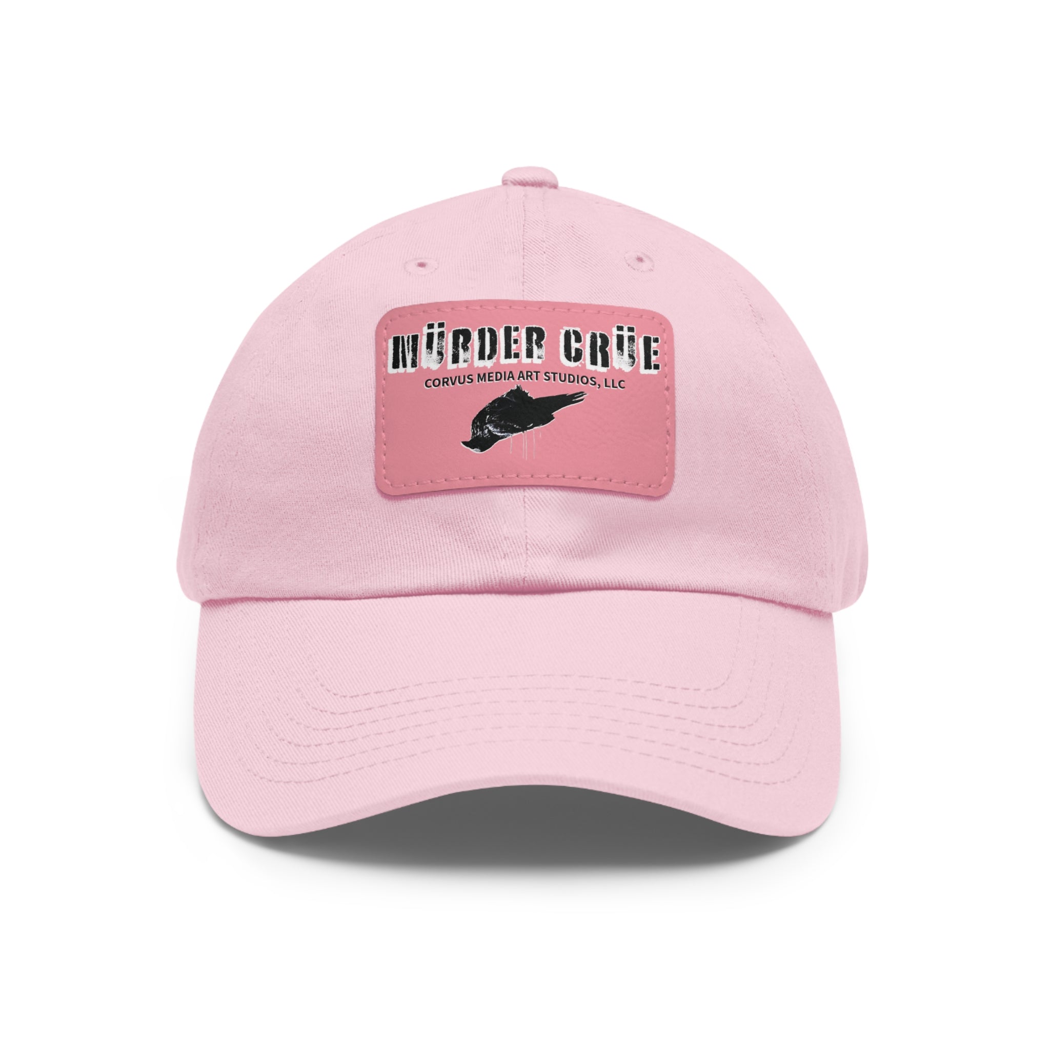 Mürder Crüe by Corvus- Dad Hat with Leather Patch - Perfect for Outdoor Adventures, Birthdays, and Everyday Wear, Casual Hat, Unique Gift, [...]