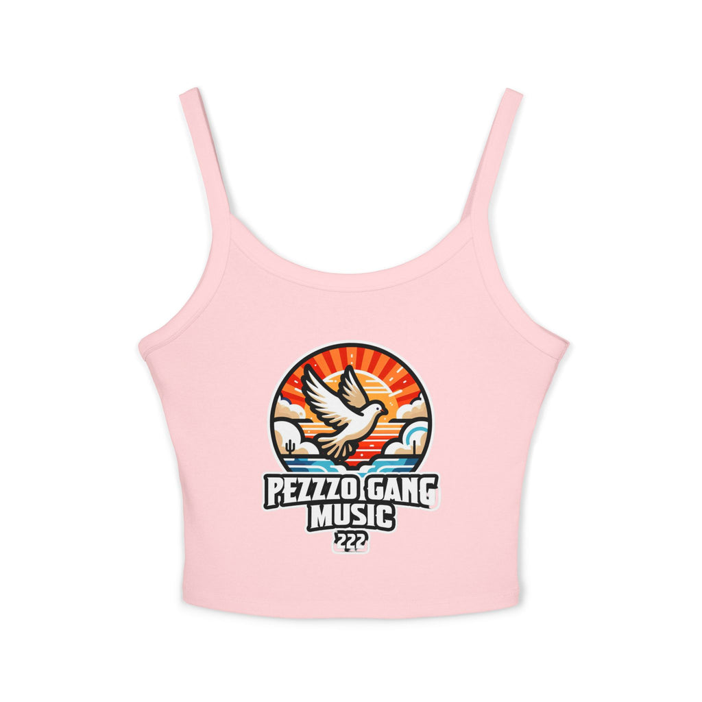 Pezzzo Gang Music Dove Crop Tank