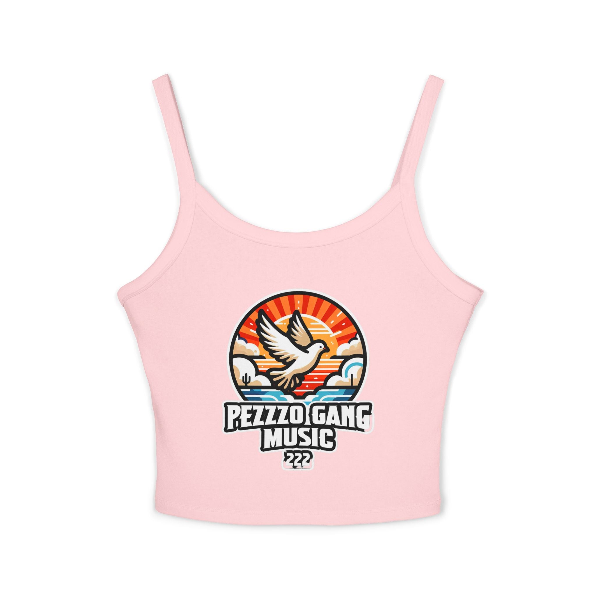 Pezzzo Gang Music Dove Crop Tank