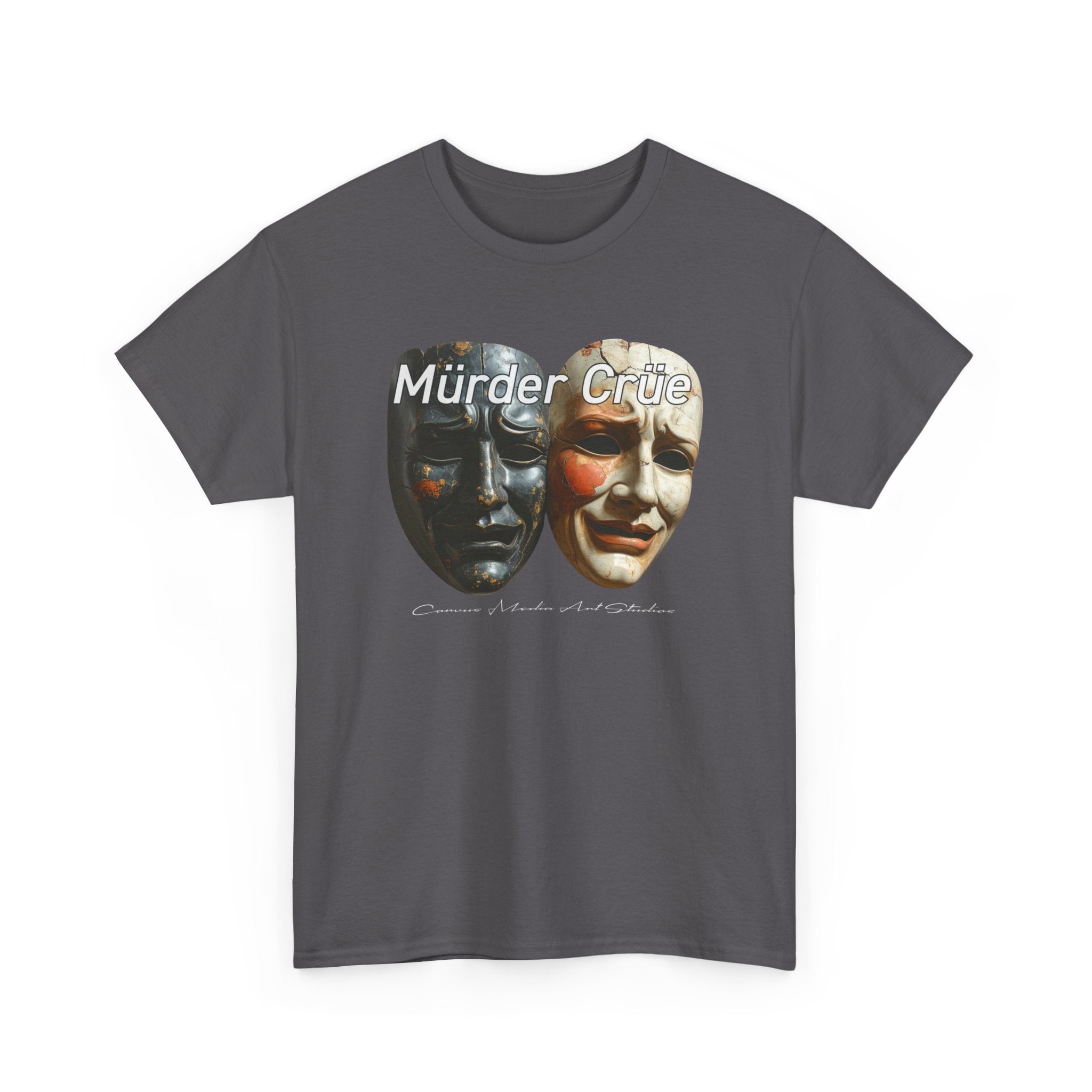 Murder Crüe Mask Tee - Dual Theater Mask Graphic T-Shirt