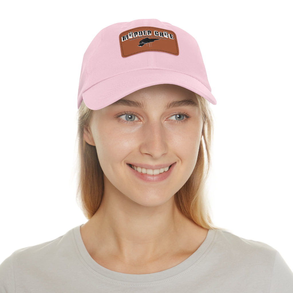 Mürder Crüe by Corvus- Dad Hat with Leather Patch - Perfect for Outdoor Adventures, Birthdays, and Everyday Wear, Casual Hat, Unique Gift, [...]