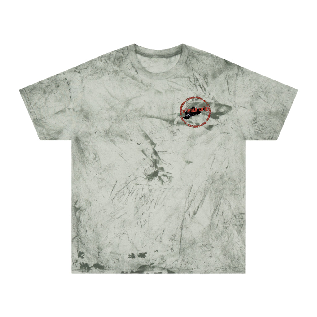 Mürder Crüe by Corvus- Color Blast Unisex T-Shirt, Artistic Tee, Unique Casual Wear, Creative Expression Apparel