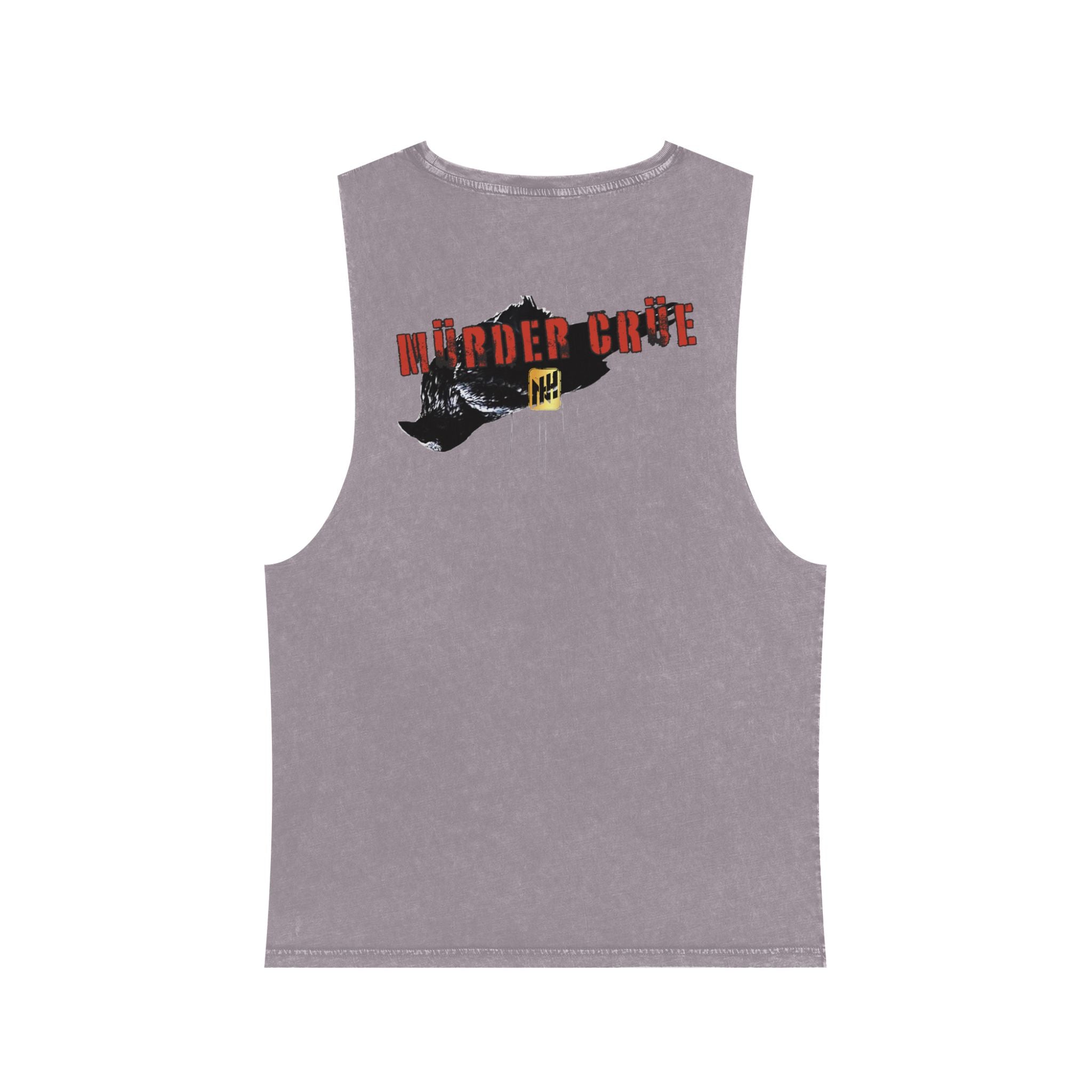 Dapper but Deeply Disturbed by Nicholas Harvey- Co-Stonewash Graphic Tank Top, Relaxed Summer Casual, Perfect for Music Festivals, Graphic Apparel for Men and Women, Streetwear