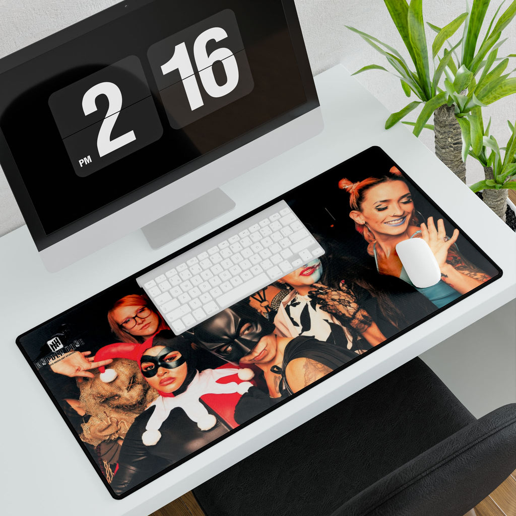All my Friends are Baddies Photo Desk Mat — Costume Group Gaming Mousepad