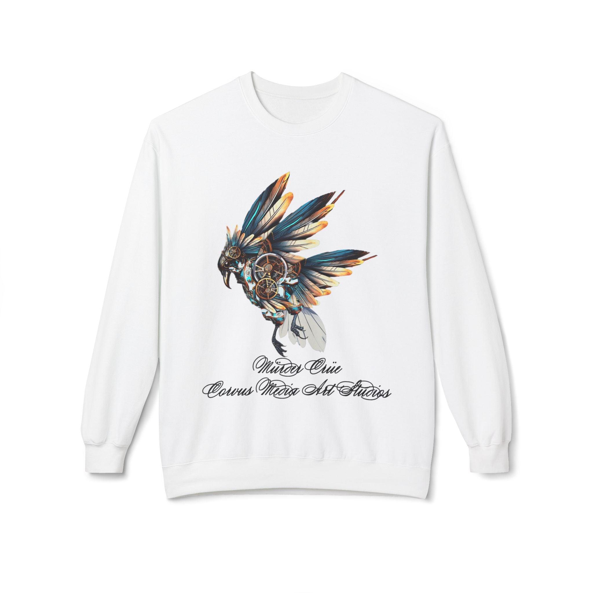 Native Dreamcatcher Eagle Crewneck Sweatshirt – 'Protect Our Cousins, Watch Our Futures'